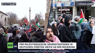Pro-Palästina-Demos in deutschen Städten: Kritik an der Regierung