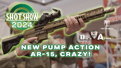 New PUMP ACTION AR-15 - Crazy!