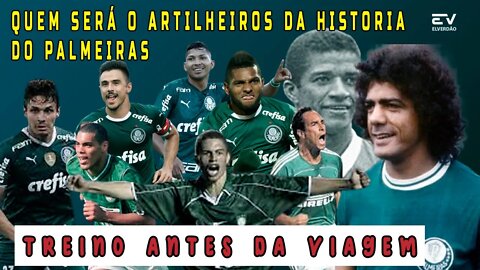 ✅QUEM SERÁ O ARTILHEIRO DA HISTÓRIA DO PALMEIRAS,PREPARAÇÃO ANTES DA VIAGEM⚽.#artilheirosdopalmeiras