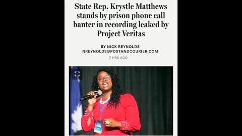 US Senate Candidate Krystle Matthews "Duffel Bag Boy" FULL PHONE CALL