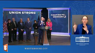 LIVE: Pres. Biden Delivering Remarks on Building Stronger Economy for Union Workers and Retirees…