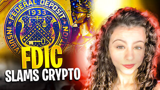 FDIC SLAMS CRYPTO! (Bitcoin BREAKOUT watch)