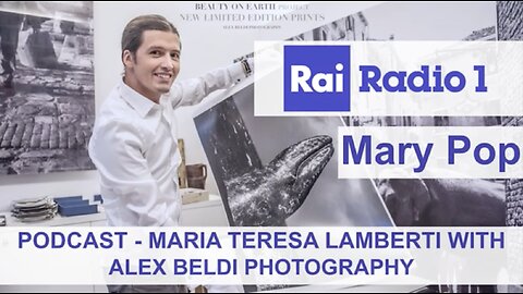 Alex Beldi's Interview for RAI RADIO Italy about Beauty on Earth Project