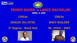 BJJ Blackbelt VS Bodybuilder 1990s