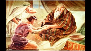 Genesis Chapter 27. Isaac gives Jacob the firstborn's blessing. (SCRIPTURE)