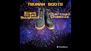 FIGHT!! TRUMAN BOOTS Black Oiled Roughout VS Charcoal Chamois!!! Which is better!?!