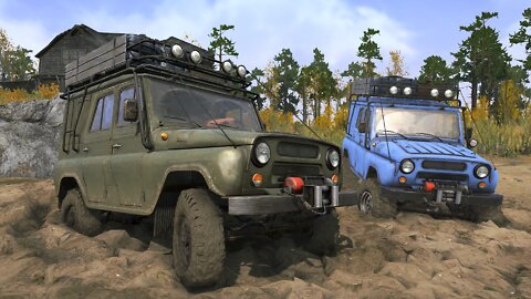 Mudrunner: UAZ 469 VS UAZ 3151 - Which Is Better?