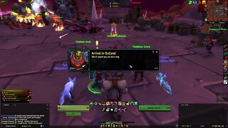 Arrival in Outland WoW Quest TBC completionist guide