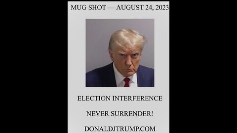 Trump Mugshot Aug. 24th 2023