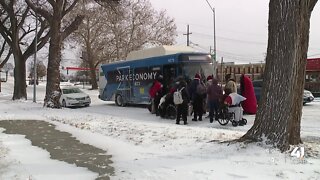 Organizations provide bus for people experiencing homelessness, housing insecurity