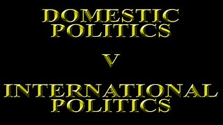 John Mearhseimer - Domestic Politics v International Politics