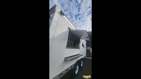 2020 7.6' x 16' Professional Food Concession Trailer | Kitchen on Wheels for Sale in California