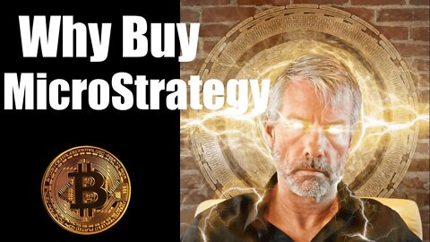 Why I Bought Michael Saylor's Micro Strategy (MSTR) Stock -- #Bitcoin + Enterprise Value Free