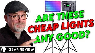 Best Budget Lighting for YouTube videos AND MORE! Samtian SR-360 LED