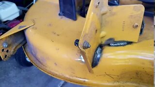 Mower Deck Welding Repair