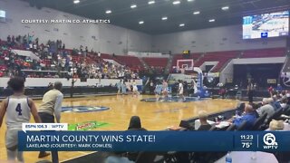 Martin County wins first state title since 1979