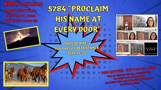 Pt1 Horses, Declaration Door, 5784, Christine Vales, Curse Is Any 0ne Sexually Immoral