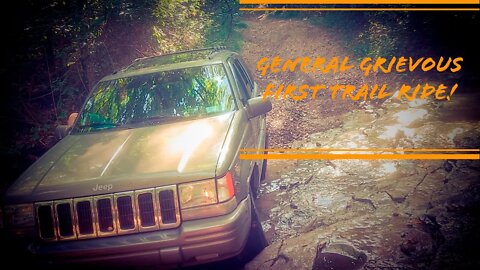 General Grievous 98' Jeep Grand Cherokee ZJ first time on a National Forest