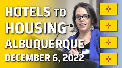 Hotels to Housing, Albuquerque, New Mexico, Tuesday, December 6, 2022