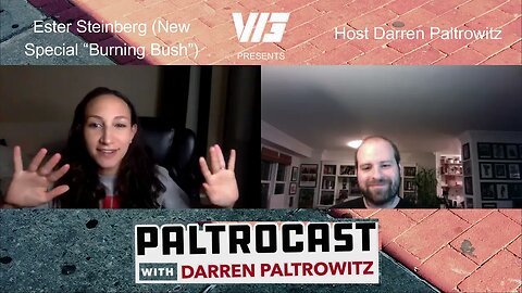 Comedian Ester Steinberg (new special "Burning Bush") interview with Darren Paltrowitz