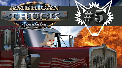 American Truck Simulator | Part 5 | Rest Stops, Back Roads, Fragile Cargo - Gameplay Let's Play
