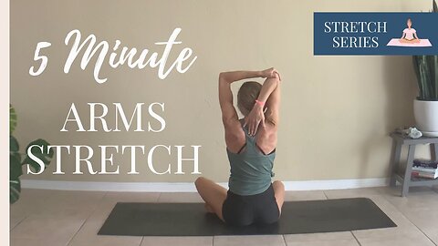 5 MIN STRETCH: ARMS | Nina Elise Yoga & Fitness