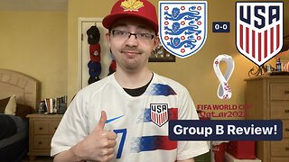 RSR4: England 0-0 USA FIFA World Cup 2022 Group B Review!