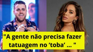 Ze Neto fala sobre lei Rouanet, tatuagem intíma de Anitta e agita a web