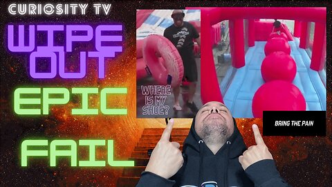 WIPE OUT!!! It is harder than it looks. My Epic Fail? #funnyvideo #funnyshorts #wipeout #wipeouts