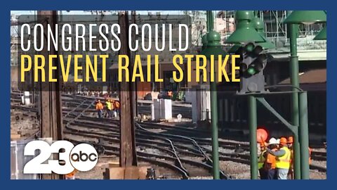 Congress could act to prevent rail strike