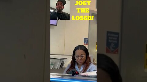 Frauditor Jailbird Joey Calls Post Office Clerk a Karen! #shorts