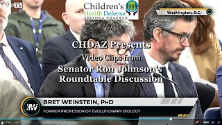 Bret Weinstein’s Statements at Senator Ron Johnson's Round Table Discussion