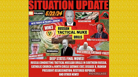 SITUATION UPDATE 5/22/24 - Underground Wars, Fed Reserve, Sex Trafficking, Cabal Exposed, White Hats