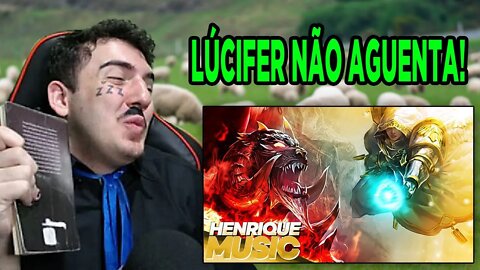 (DEUS SOLA) PASTOR REAGINDO a Guerra no céu - A QUEDA DO DRAGÃO (CLIPE) I Henrique Mendonça I REACT