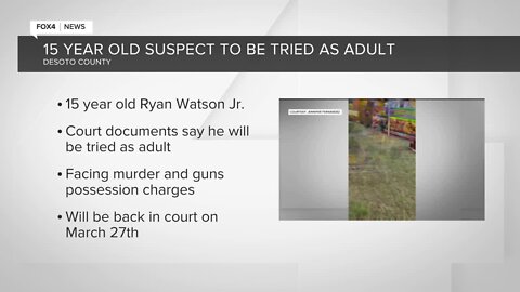 DeSoto County Fair shooting suspect will be tried as adult