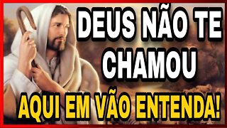 ORAÇÃO DA NOITE DEUS NÃO TE CHAMOU AQUI EM VÃO!