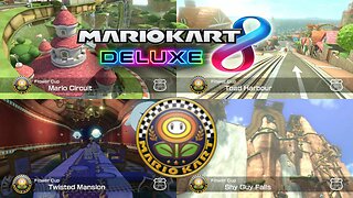 Mario Kart 8 Deluxe 150cc Flower Cup 150cc Playthrough (Nintendo Switch)