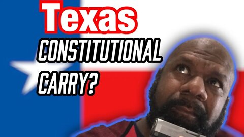 House Bill 1927 Texas Constitutional Carry 2021