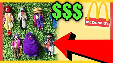 10 RARE MCDONALDS TOYS WORTH MONEY - COLLECTIBLE HAPPY MEAL TOYS