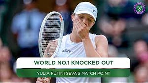 Yulia Putintseva / Winning moment / Third round /Wimbledon 2024