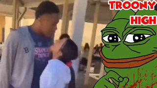 Troony High Schooler is Beating Up All The Girls Complaining About Seeing His Balls