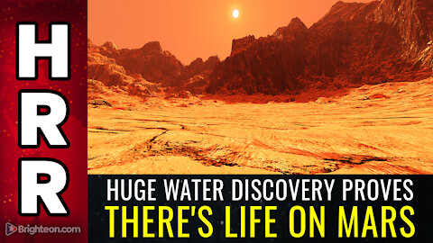 Huge WATER discovery proves there's LIFE on Mars