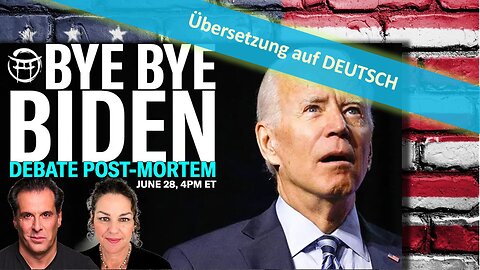 🔎 Bye bye Biden - Post Mortem Präsidentschaftsdebatte💥📽🔮