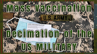 Mass Vaccination and the decimation of the US MILITARY
