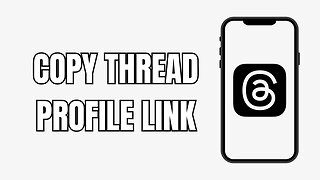 How To Copy Thread Profile Link (New)