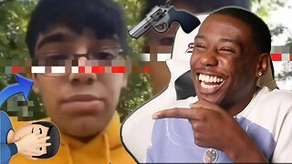 HE WAS DISSING KING VON ON TWITTER SO THEY PULLED UP ON HIM AND MADE HIM DO THIS!(REACTION)