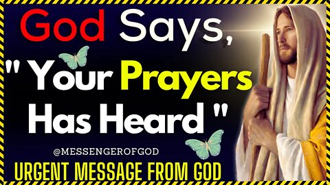 🌻 God Says" Your Prayers Has Heard " ✝️ Urgent Message From God💌 - Gods Message For Me Today ✝️