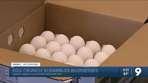Egg prices scramble bakery’s budget
