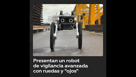 Startup suiza presenta ágil robot autónomo de patrullaje