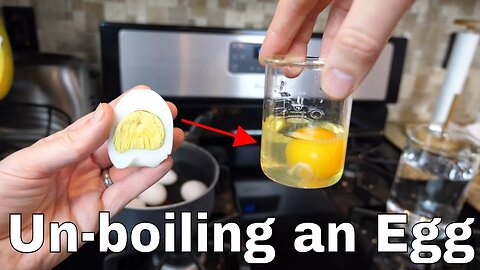 Is it Possible to Unboil an Egg? The Amazing Uncooking Experiment!